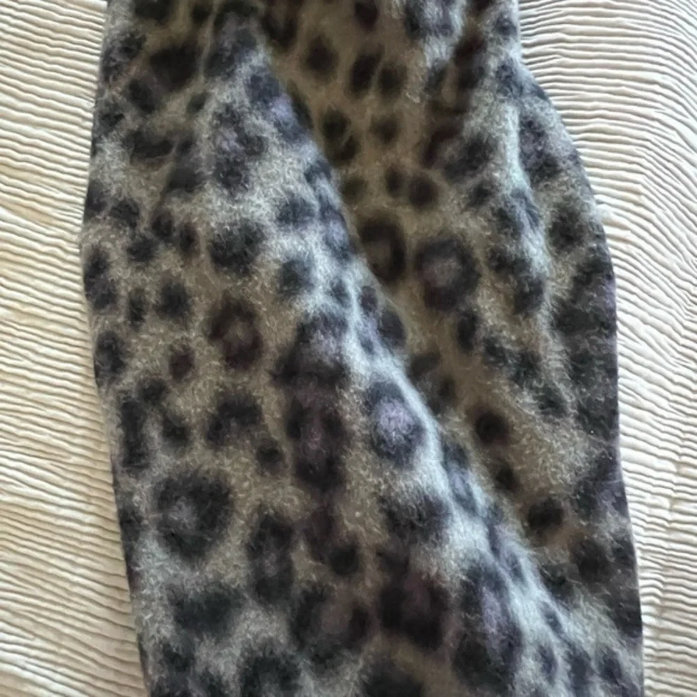 Leopard Print‎ fleece infinity scarf